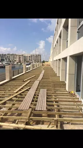 שלבי בניית דק